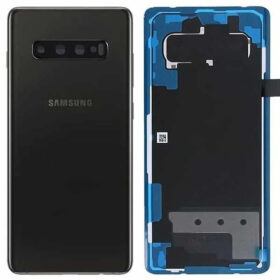 Genuine Samsung Galaxy S10 Plus G975 Battery Back Cover Ceramic Black - GH82-18867A