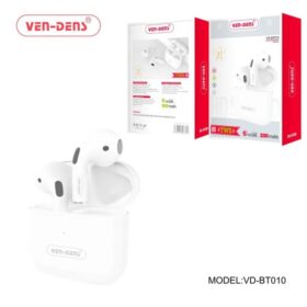 TWS HD Sound Wireless Bluetooth Earbuds With Charging Case | Ven Dens | VD-BT010