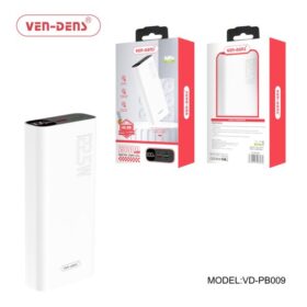 Power Bank 20000mAh Portable Charger Dual Port USB & USB C | VD-PB009 | Ven Dens