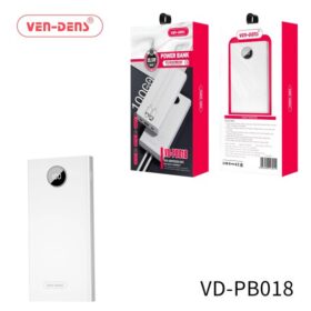 Power Bank 10000mAh Portable Charger 22.5W With Type C & Lightning Cable | Ven Dens | VD-PB018