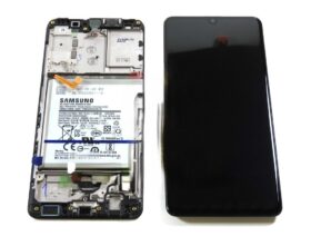 Genuine Samsung Galaxy A41 A415 LCD Screen With Touch Plus Battery Black - GH82-24617A