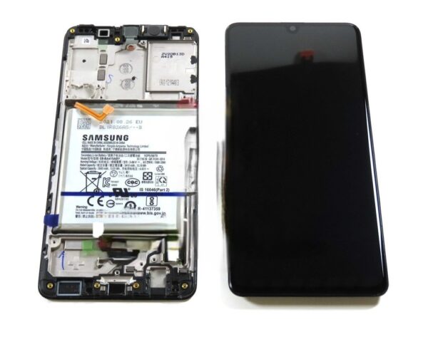 Genuine Samsung Galaxy A41 A415 LCD Screen With Touch Plus Battery Black - GH82-24617A