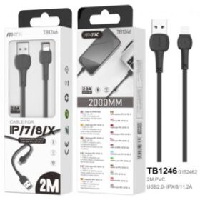 iPhone 6 | 7 | 8 | X Series Micro USB Data Cable | 2.0A | 2.0M | Black