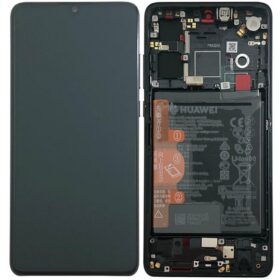 Genuine Huawei P30 LCD Screen With Touch Plus Battery Black (Old Version) - 02352NLL