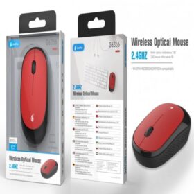 Wireless Optical Mouse 2.4 GHz - Red