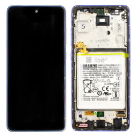 Genuine Samsung Galaxy A52 4G 5G SM-A525 SM-526 LCD Screen With Battery Violet - GH82-25229C