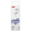JVC Gumy Plus In Ear Wired Headphones - White