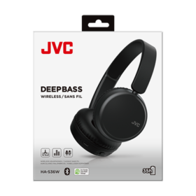 JVC Deepbass Wireless Headphones - HA-S36W