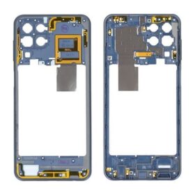Genuine Samsung Galaxy M33 5G SM-A336 Middle Cover / Chassis Blue – GH98-47410A